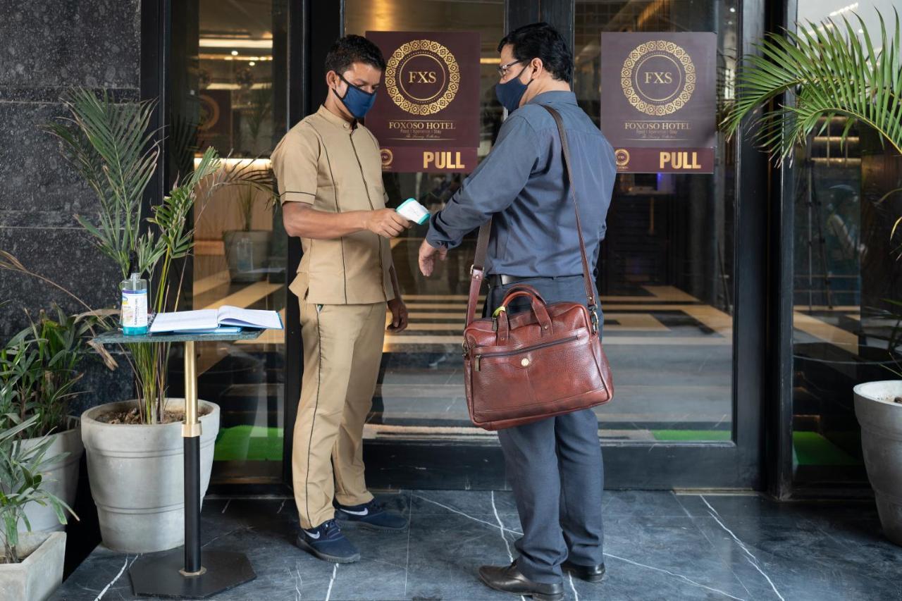نيودلهي Foxoso Hotel, Delhi Airport المظهر الخارجي الصورة