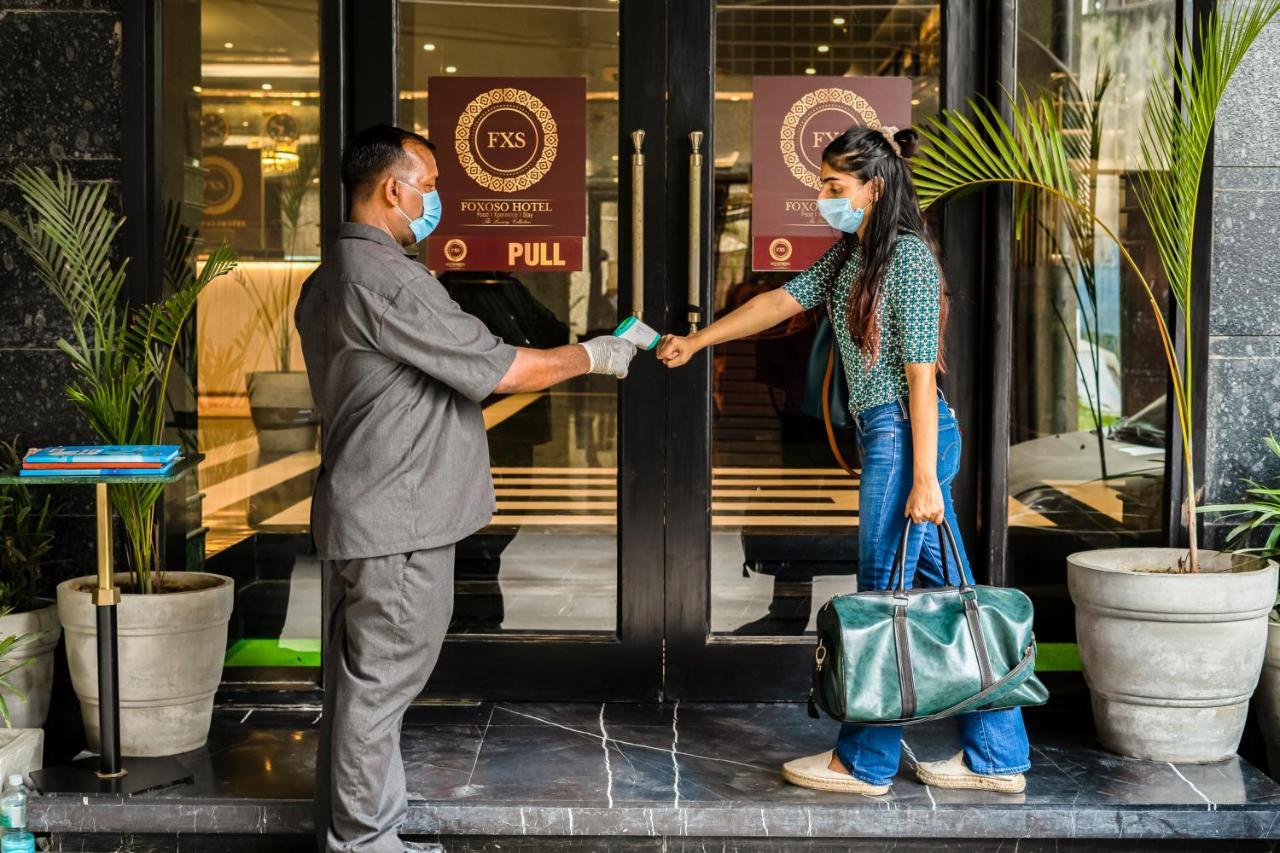 نيودلهي Foxoso Hotel, Delhi Airport المظهر الخارجي الصورة